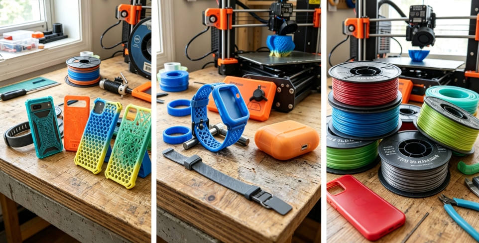 TPU behaves more like rubber than plastic.