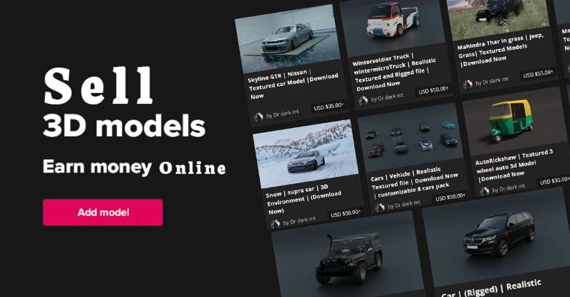 Buy or Commission Custom Models