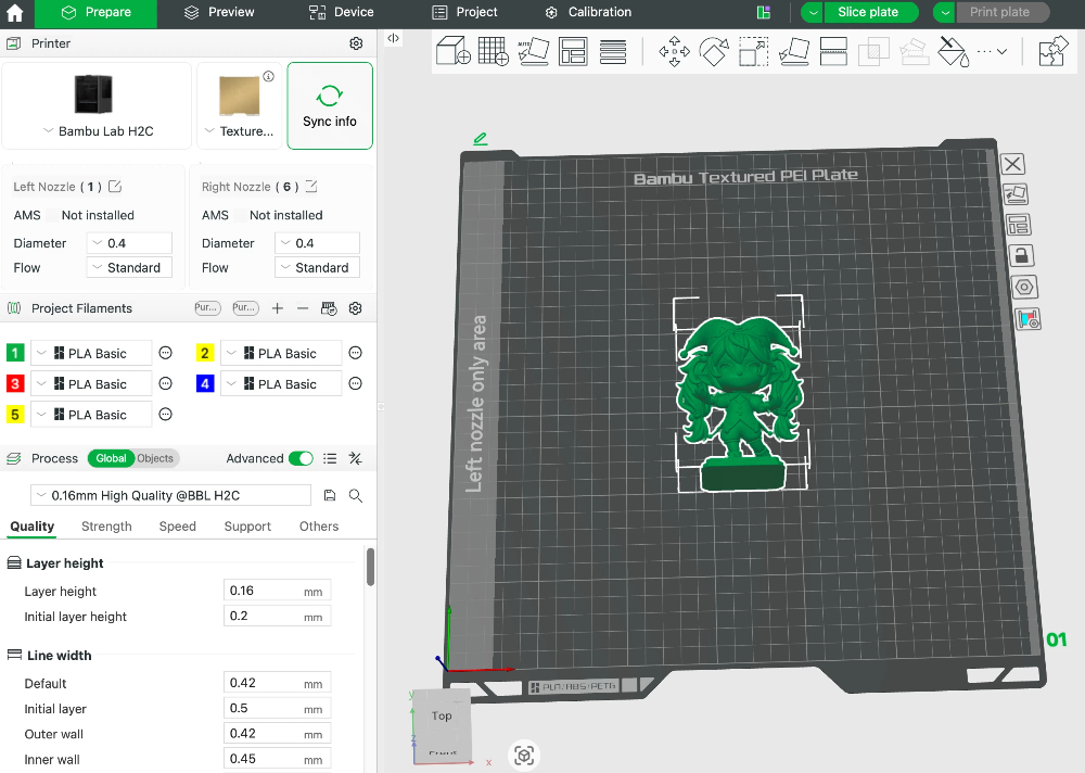 The slicer generates all of this information and creates the final print file