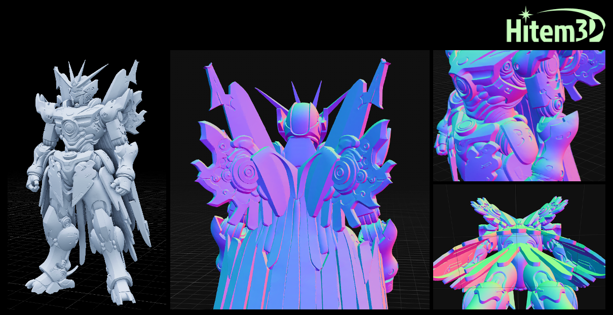 Hitem3D 2.0: Achieving True Structural and Material Continuity in 3D Modeling-Hitem3D - Hi3D