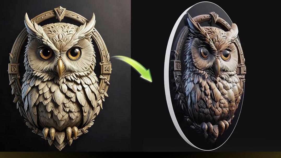 Turn Any Image Into a High-Fidelity 3D Relief Model