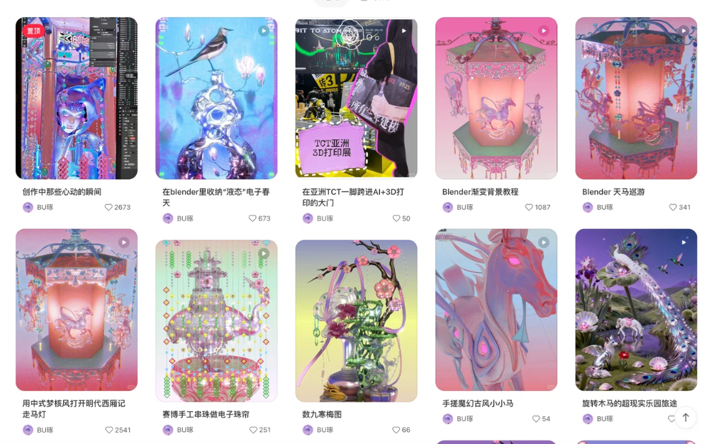 Buzhu's-3D-work
