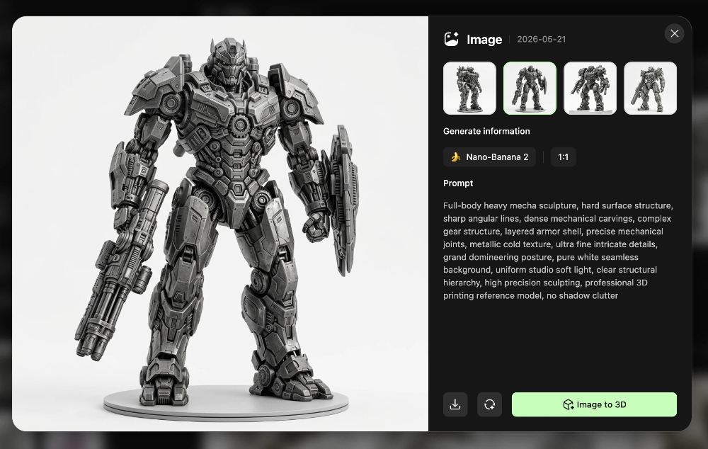 Cyberpunk heavy mecha