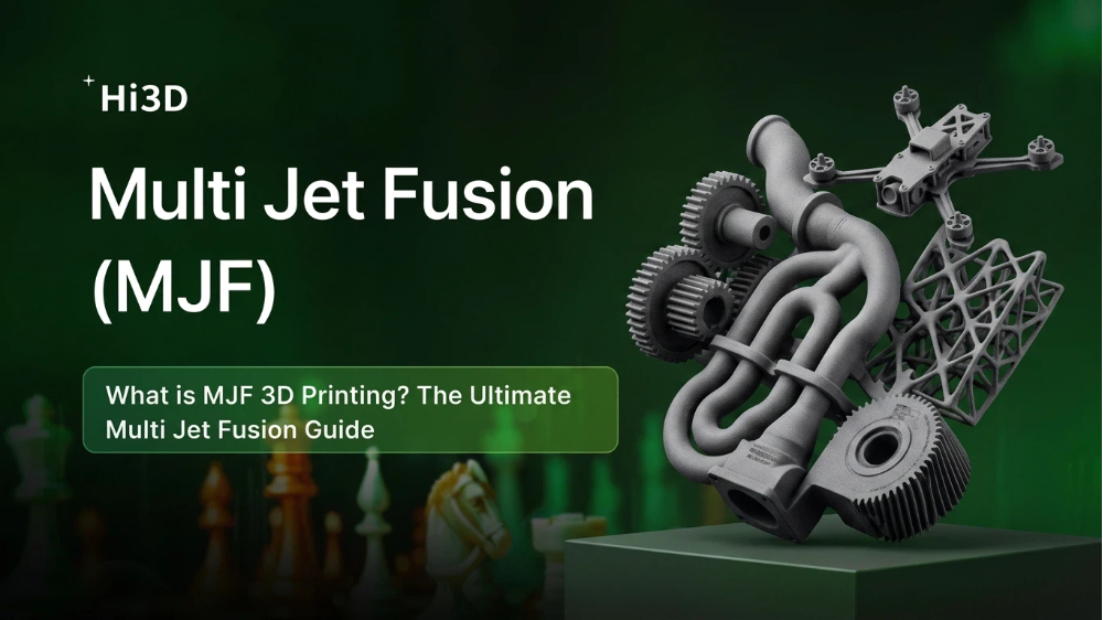 What is MJF 3D Printing? The Ultimate Multi Jet Fusion Guide